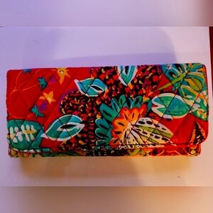 NWOT Vera Bradley Trifold Clutch Wallet Credit Card and Coin Purse Holder